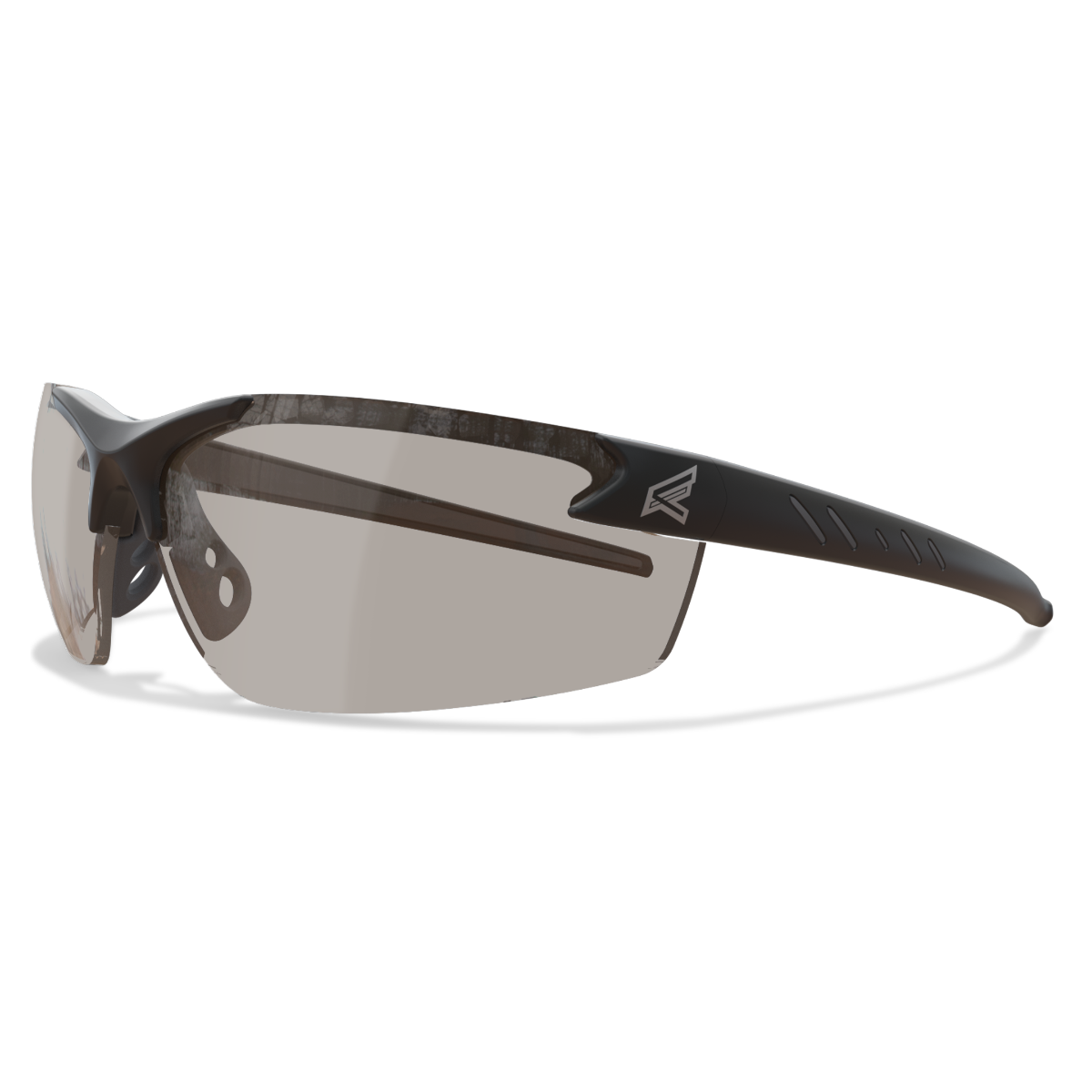Edge Eyewear Zorge G2 Safety Glasses, Black Frame, Anti-Reflective Lens DZ111AR-G2