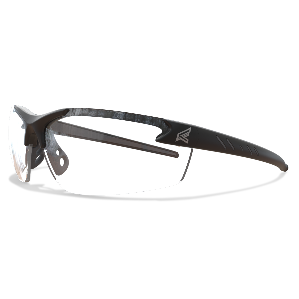 Edge Eyewear Zorge G2 Safety Glasses, Black Frame, Clear Vapor Shield Lens DZ111VS-G2