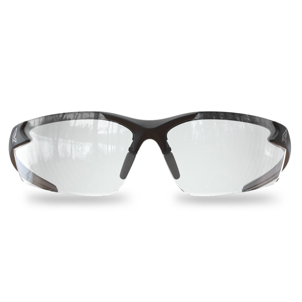 Edge Eyewear Zorge G2 Safety Glasses, Black Frame, Clear Vapor Shield Lens DZ111VS-G2