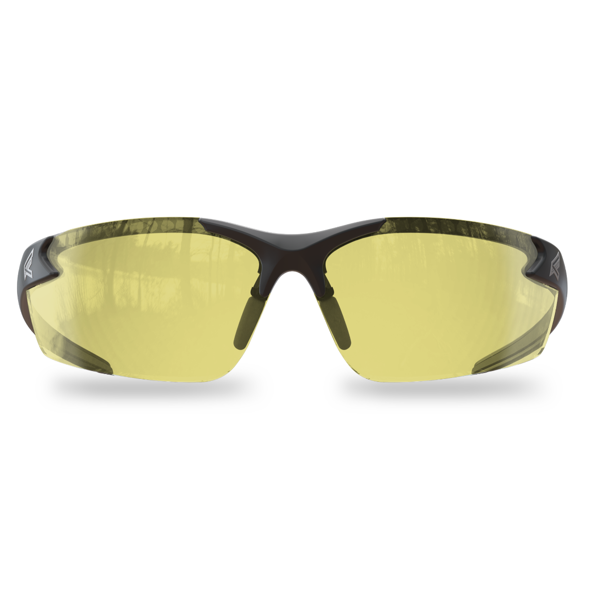 Edge Eyewear Zorge G2 Safety Glasses, Black Frame, Yellow Lens DZ112-G2