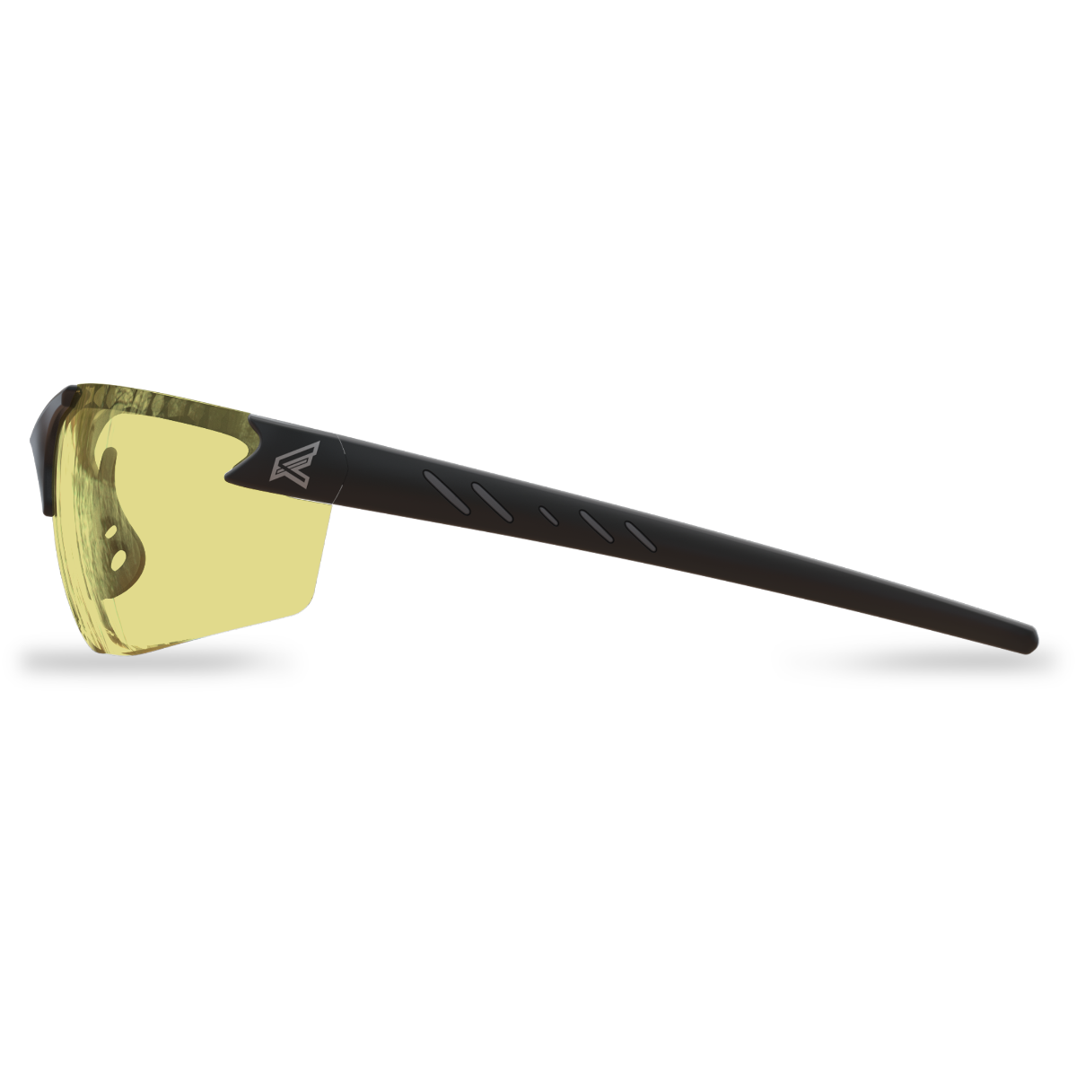 Edge Eyewear Zorge G2 Safety Glasses, Black Frame, Yellow Vapor Shield Lens DZ112VS-G2