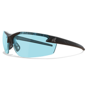 Edge Eyewear Zorge G2 Safety Glasses, Black Frame, Light Blue Vapor Shield Lens DZ113VS-G2