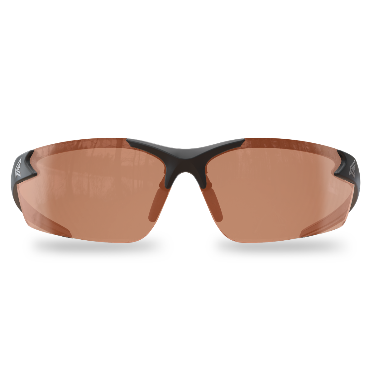 Edge Eyewear Zorge G2 Safety Glasses, Black Frame, Amber Lens DZ114-G2