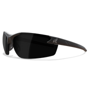 Edge Eyewear Zorge G2 Safety Glasses, Black Frame, Smoke Vapor Shield Lens DZ116VS-G2