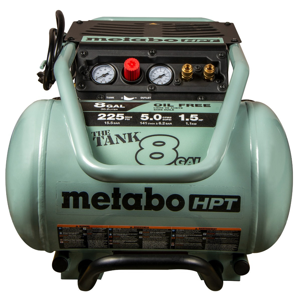 Metabo The TANK 8 Gal. Trolley Air Compressor EC1315SM
