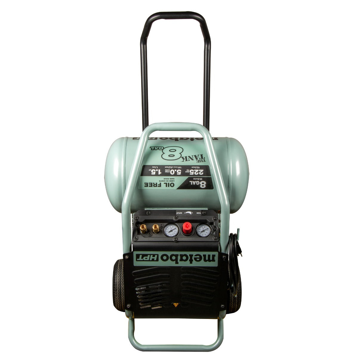 Metabo HPT The TANK 8 Gal. Trolley Air Compressor