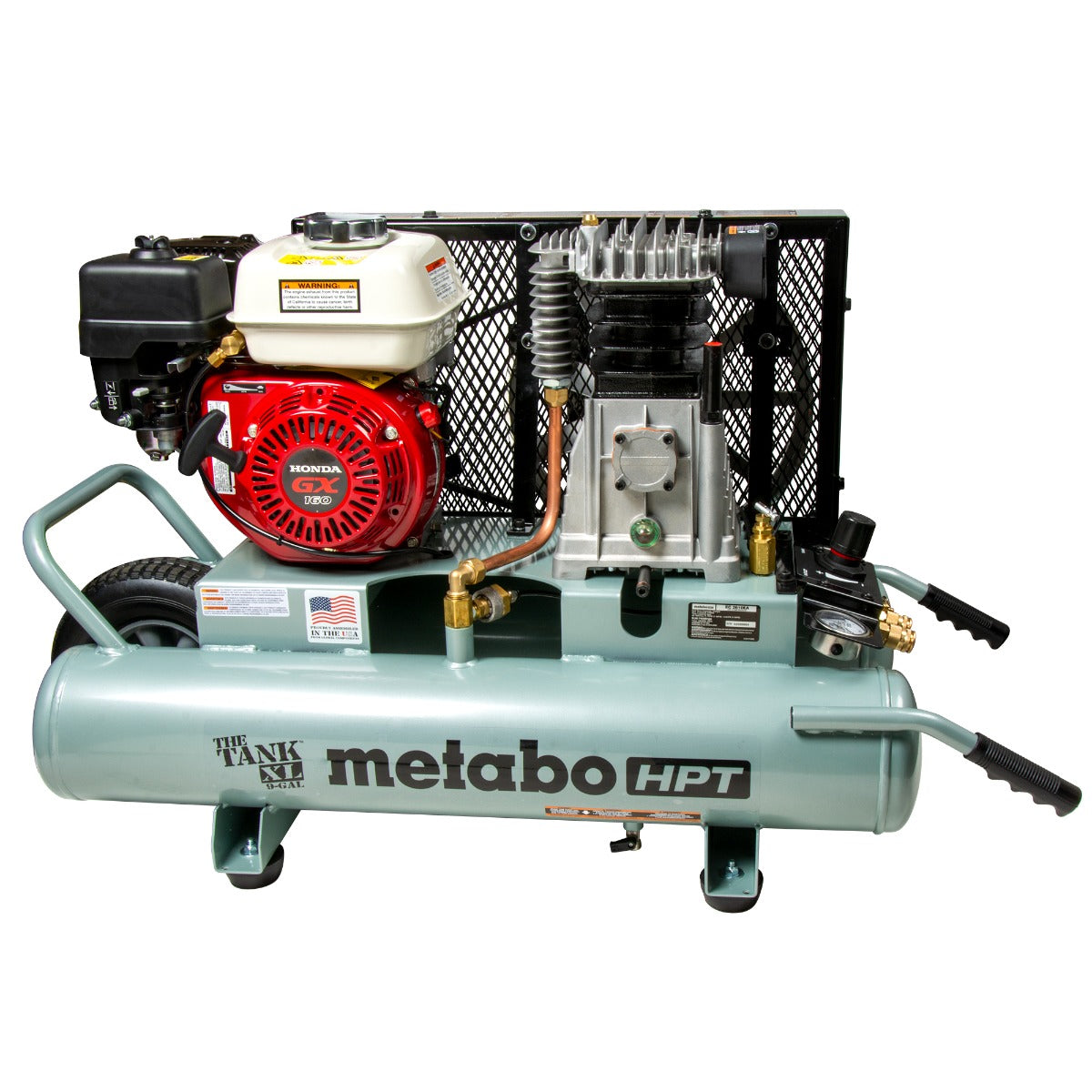 Metabo The TANK XL 9 Gal. Gas Wheelbarrow Compressor EC2610EAM