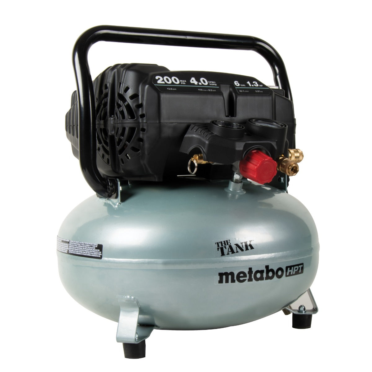 Metabo HPT The TANK 6 Gal. High Capacity Pancake Air Compressor