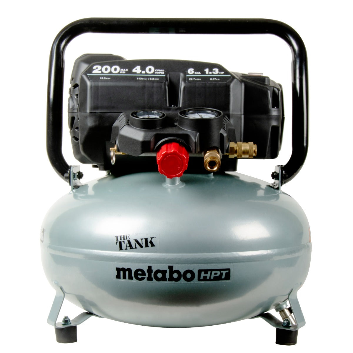 Metabo The TANK 6 Gal. High Capacity Pancake Air Compressor EC914SM