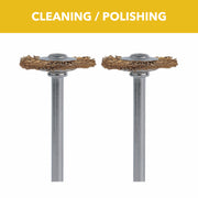 3/4 in. Brass Brushes, 2-Pack