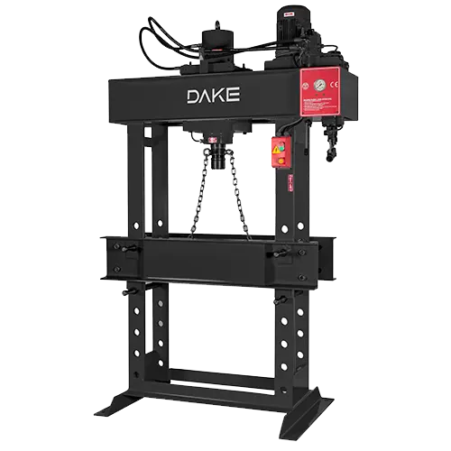 Dake Machinery 60 Ton Hydraulic Press Electric/Manual H-Frame 971012