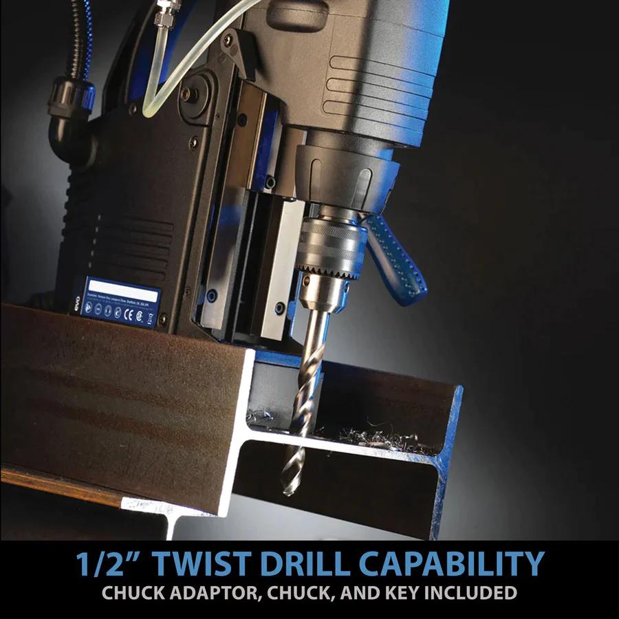 Evolution 1-5/8" Magnetic Drill with Carry Case EVOMAG42