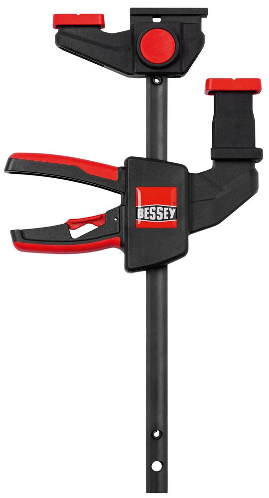 Bessey Tools 6 in. One-Handed Track Saw Guide Clamp Set, 2-3/8 in. Throat Depth, 2-Piece EZR-SET