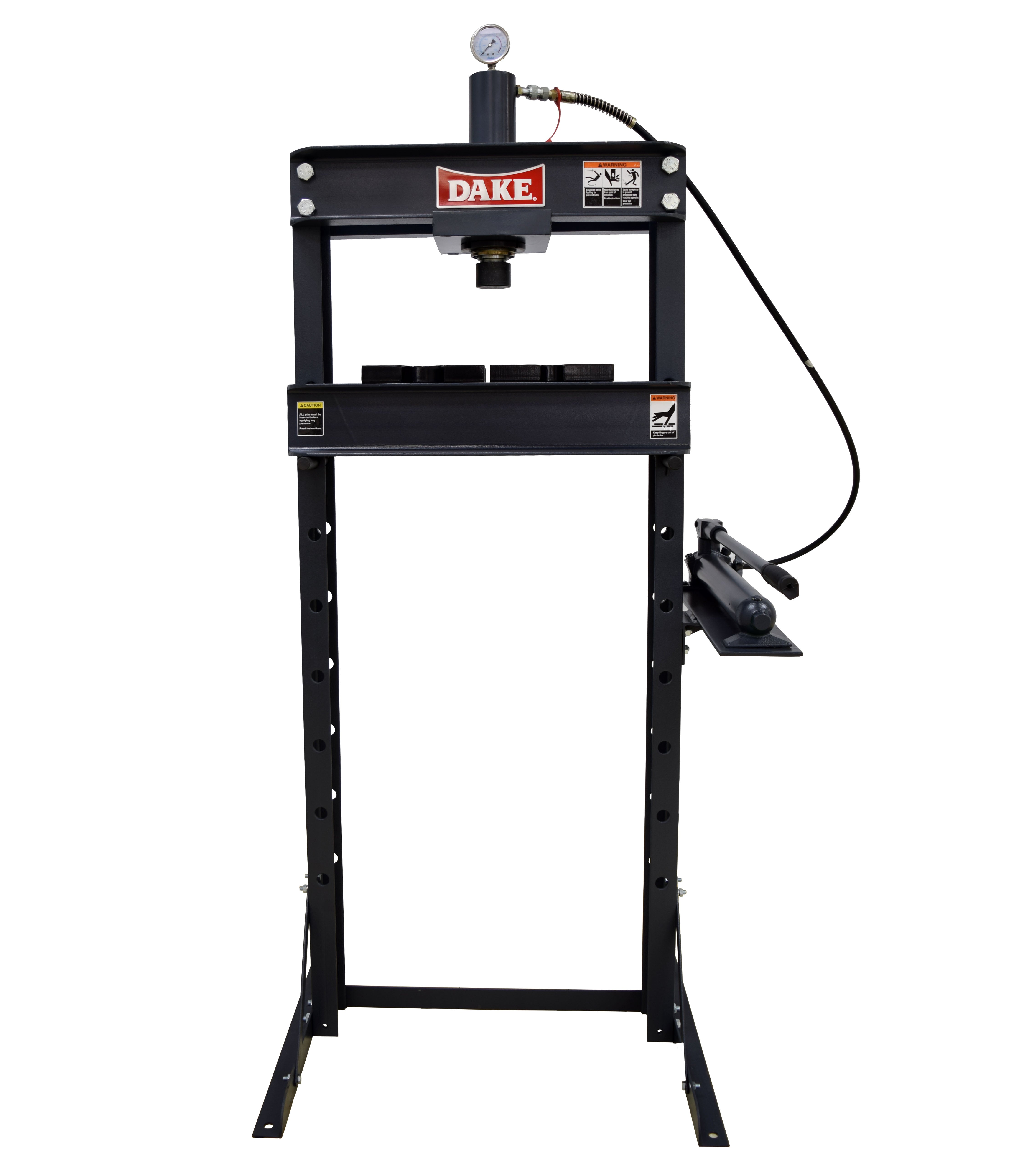 F-10 10-Ton Manual Floor Model H-Frame Hydraulic Press