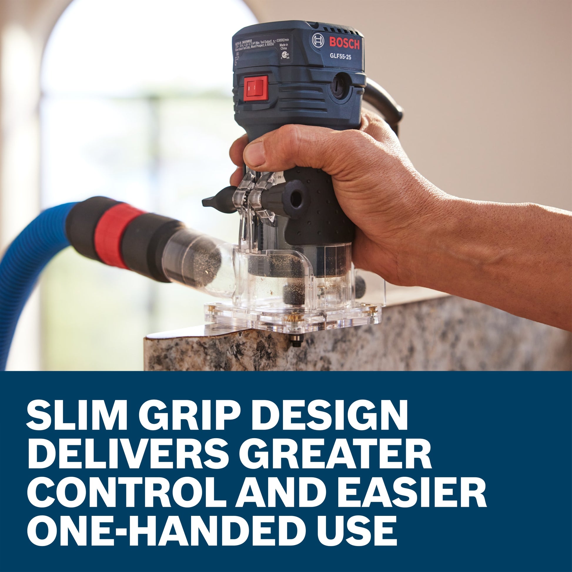 Bosch 1/4" Laminate Corded Trim Router GLF55-25