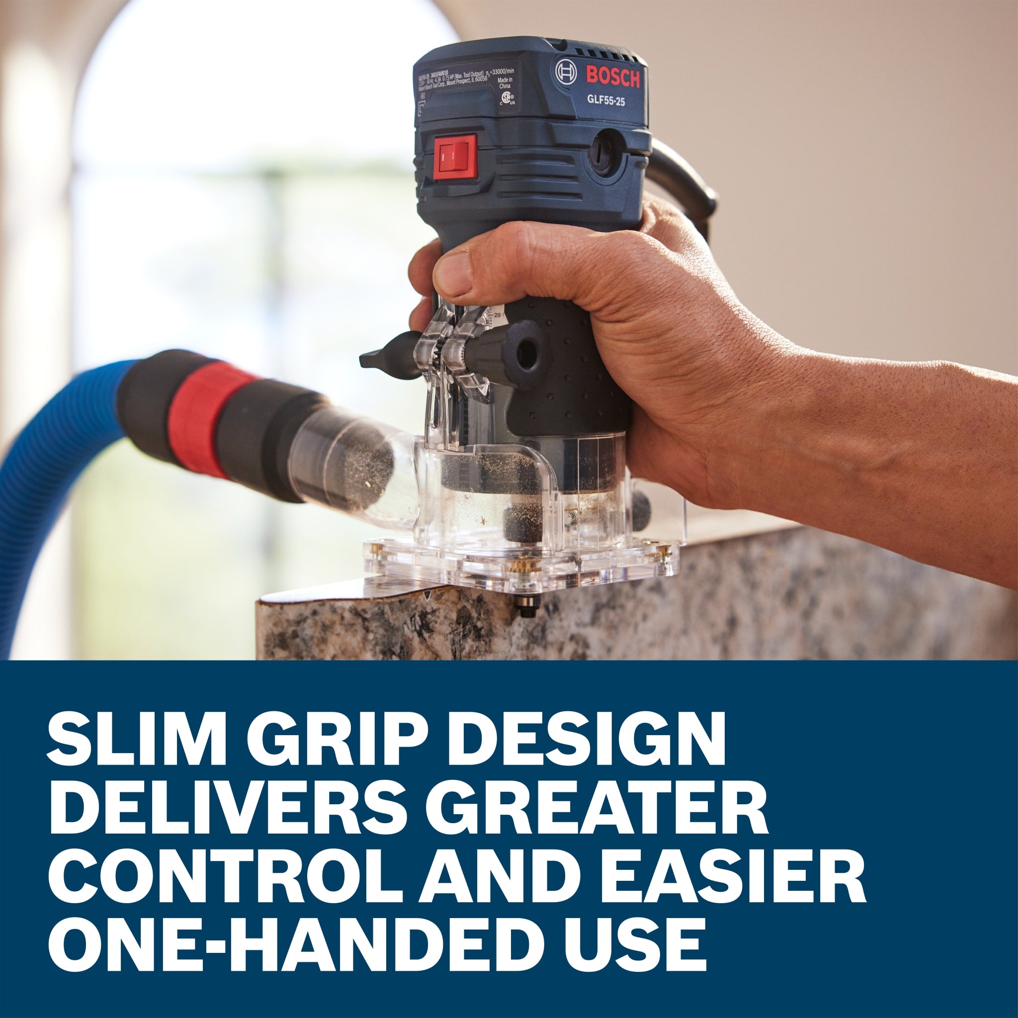 Bosch 1/4" Laminate Corded Trim Router GLF55-25