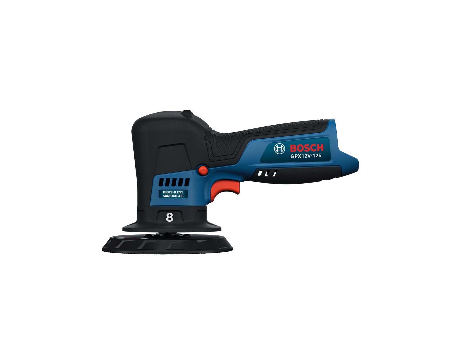 Bosch 12V 5" Random Orbital Polisher (Bare Tool) GPX12V-125N