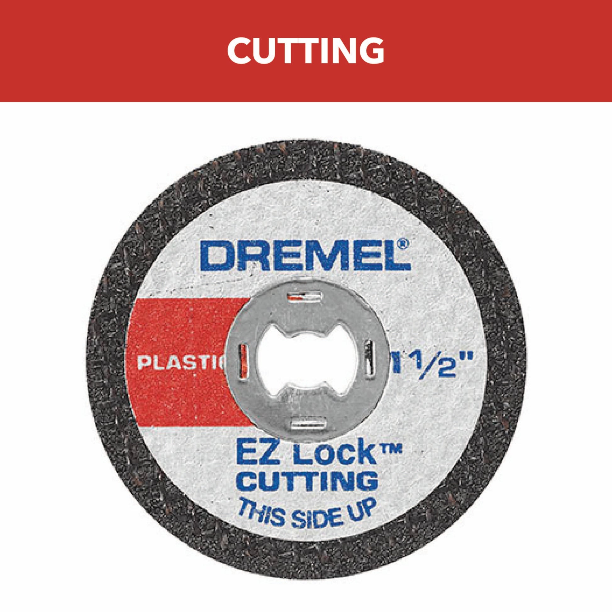 Dremel 1-1/2 in. EZ Lock Cut-Off Wheel, 5-Pack EZ476