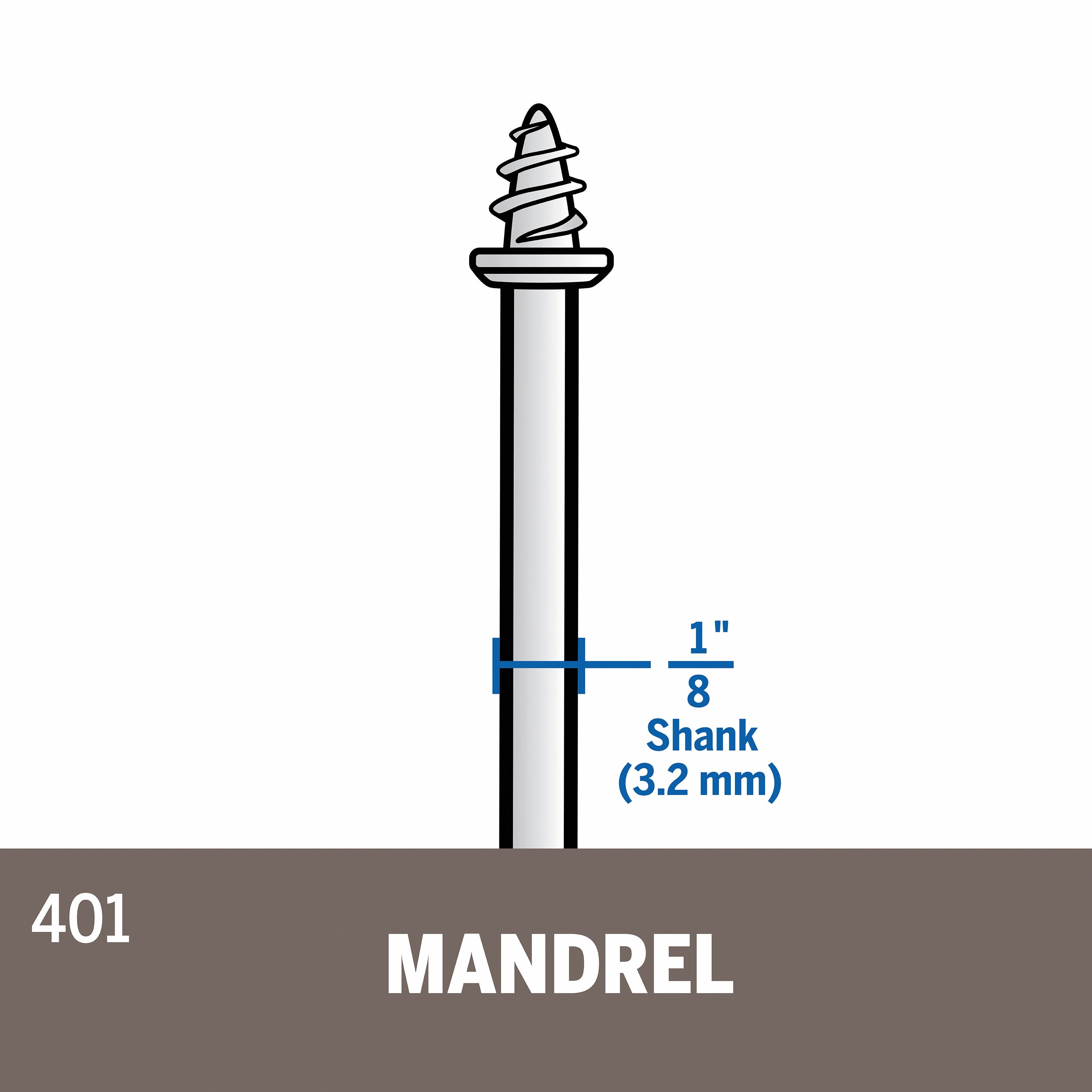 Dremel Mandrel 401