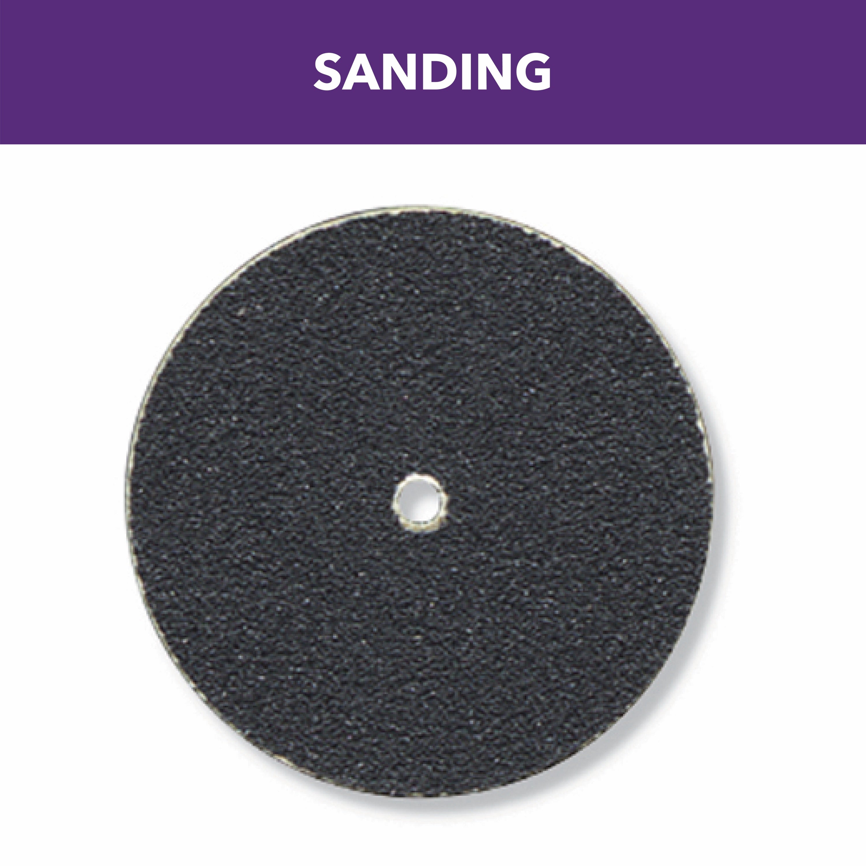 3/4 in. Medium 220 Grit Sanding Discs, 36-Pack