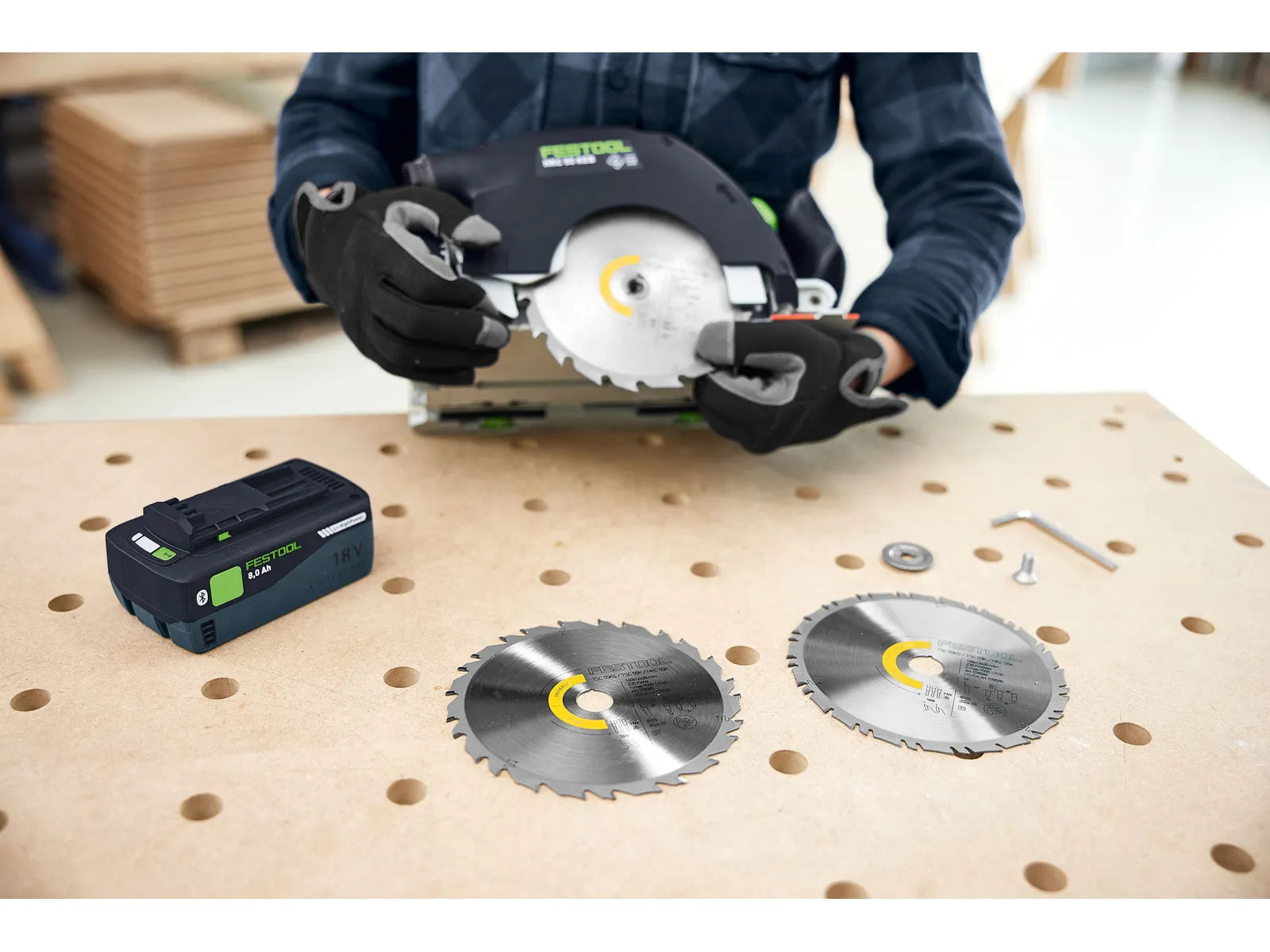 Festool WOOD STANDARD 160 mm / 6.29 in. 18T Circular Saw Blade, 1.6 mm Kerf 578588