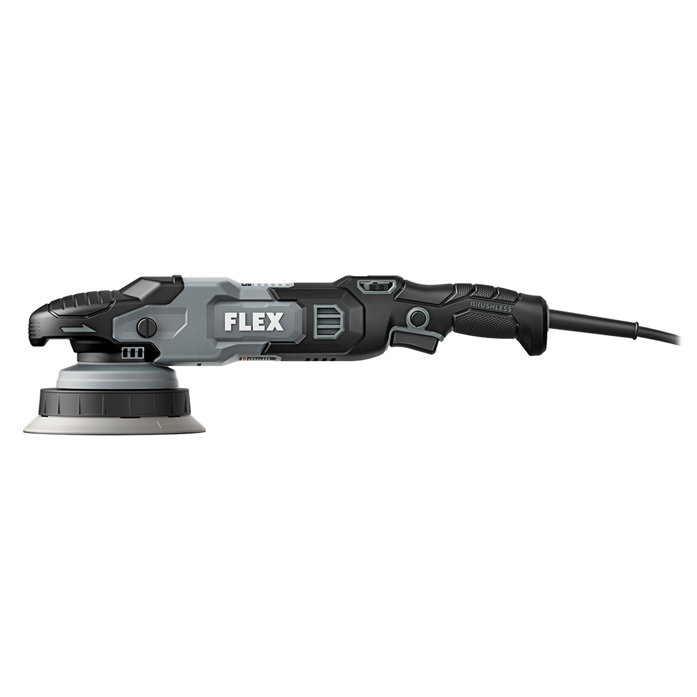 Flex Tools 120V Brushless Random Orbital Polisher Ultimate Kit with 6-Piece Pad Set FC3321-Z-KIT