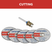 1-1/2 in. EZ Lock Cut-Off Wheel Starter Kit