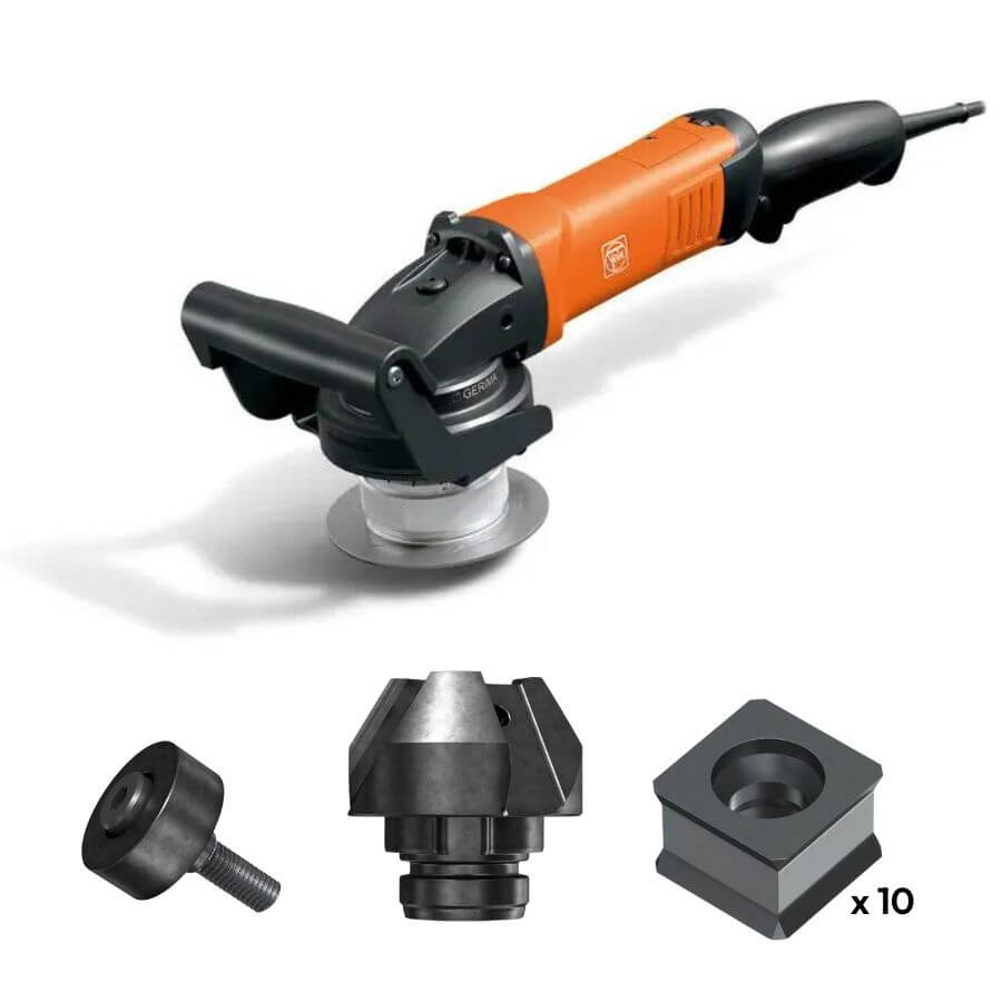 Fein 3/8" 37.5deg Non-Ferrous Beveler Kit KFH 17-8 RT 38BEV-37NF