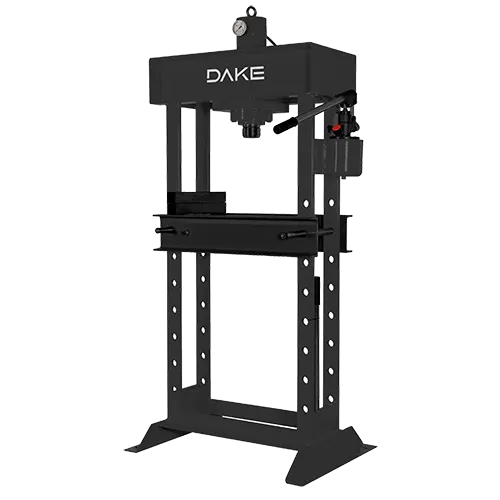 Dake Machinery Floor 30-Ton Manual HD H-Frame Press 971002