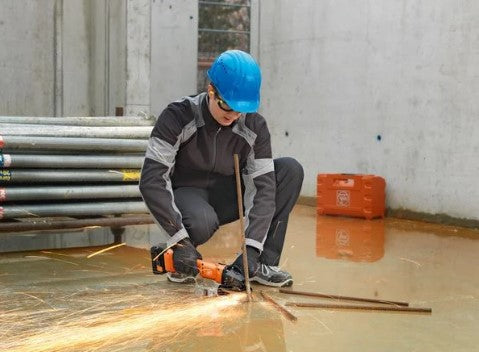 Fein 5 in. Cordless Angle Grinder w/ Slide Switch CCG 18-125-10 AS 71220262120