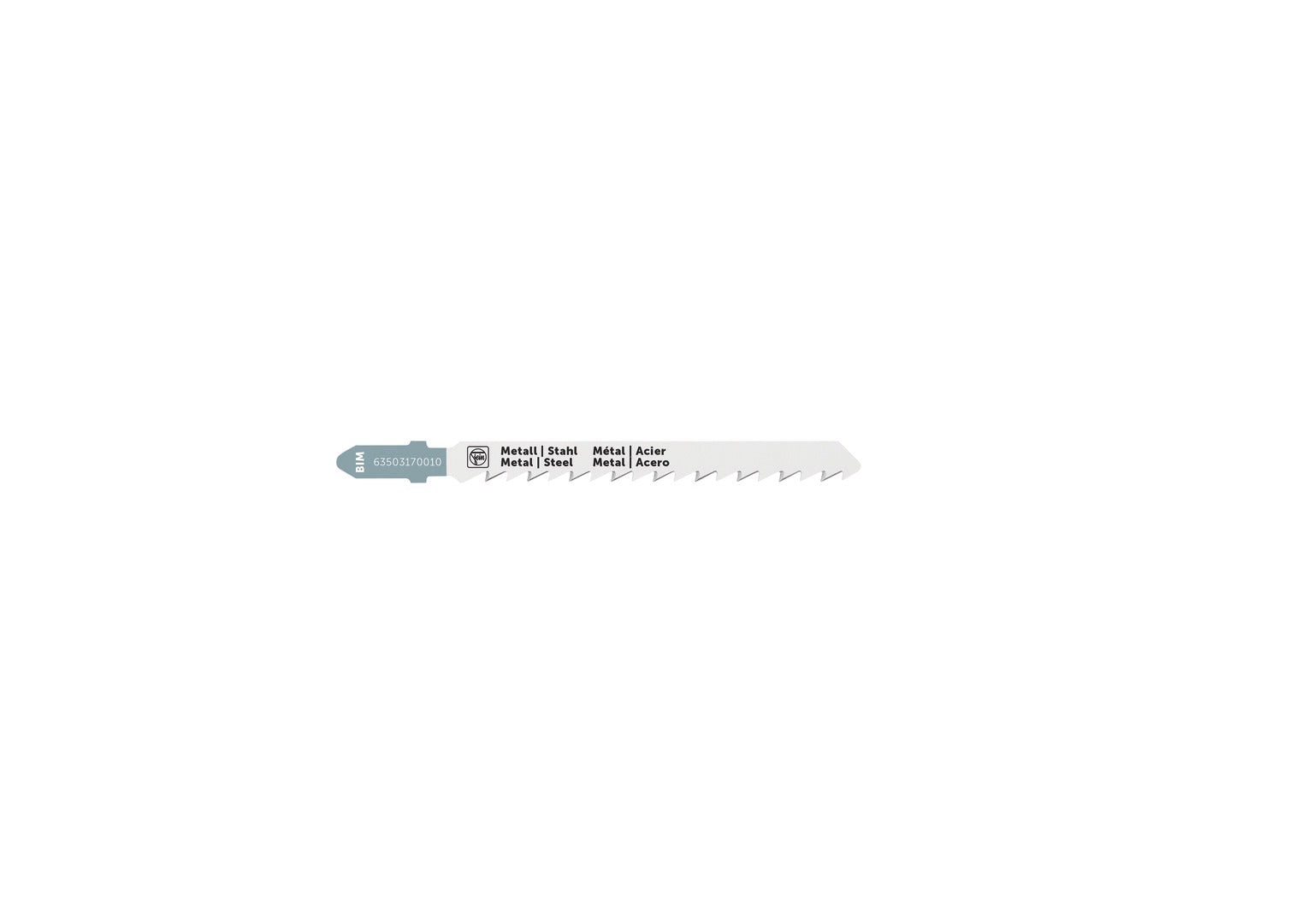 Fein 3 in. BiMetal T-Shank Jigsaw Blade 8 TPI - 5pk 63503170010
