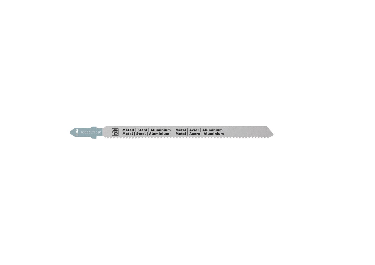 Fein 4-3/8 in. BiMetal T-Shank Jigsaw Blade 12 TPI - 5pk 63503174010