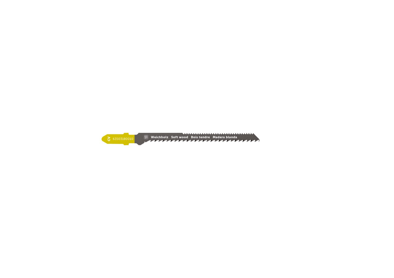 Fein 3 in. Chrome-Vanadium T-Shank Jigsaw Blade 10-18 TPI - 5pk 63503180010