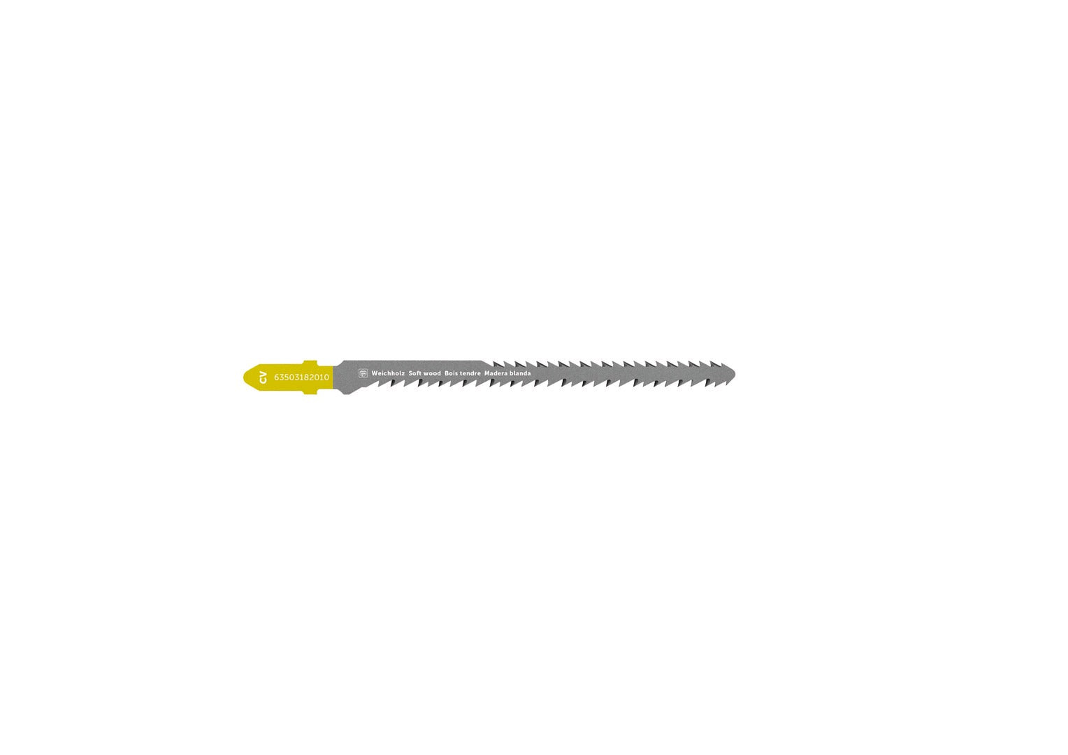 Fein 3-3/4 in. Chrome-Vanadium T-Shank Jigsaw Blade 8-11 TPI - 5pk 63503182010