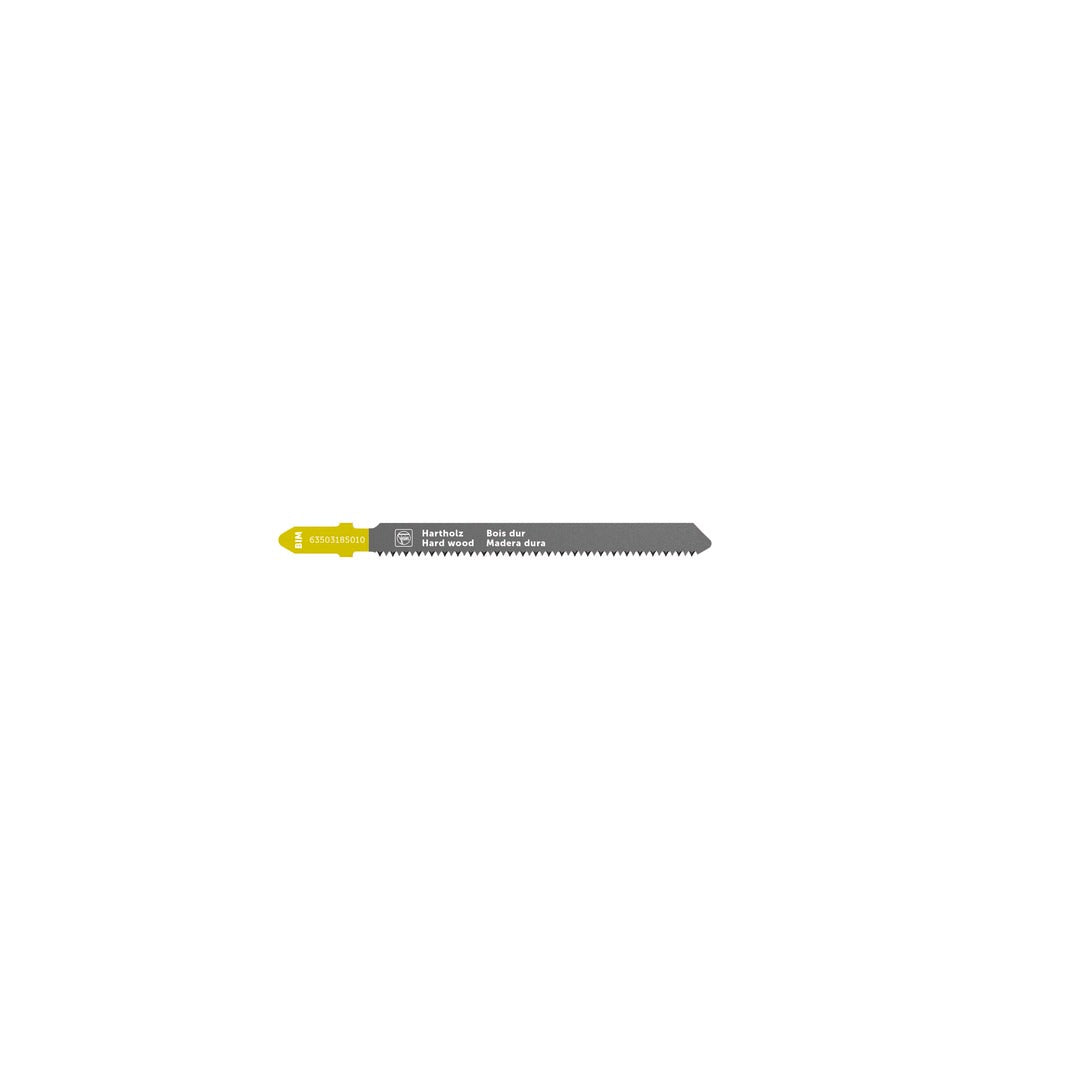 Fein 3 in. Chrome-Vanadium T-Shank Jigsaw Blade 17 TPI - 5pk 63503185010
