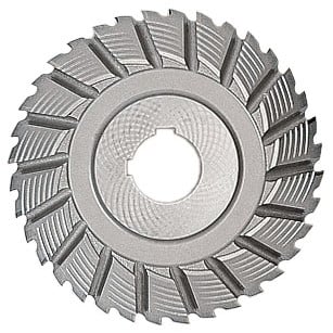 Fein 6-1/4" HSS V-Shape Form Cutter for Pipe Milling, 30deg Angle 63508081009