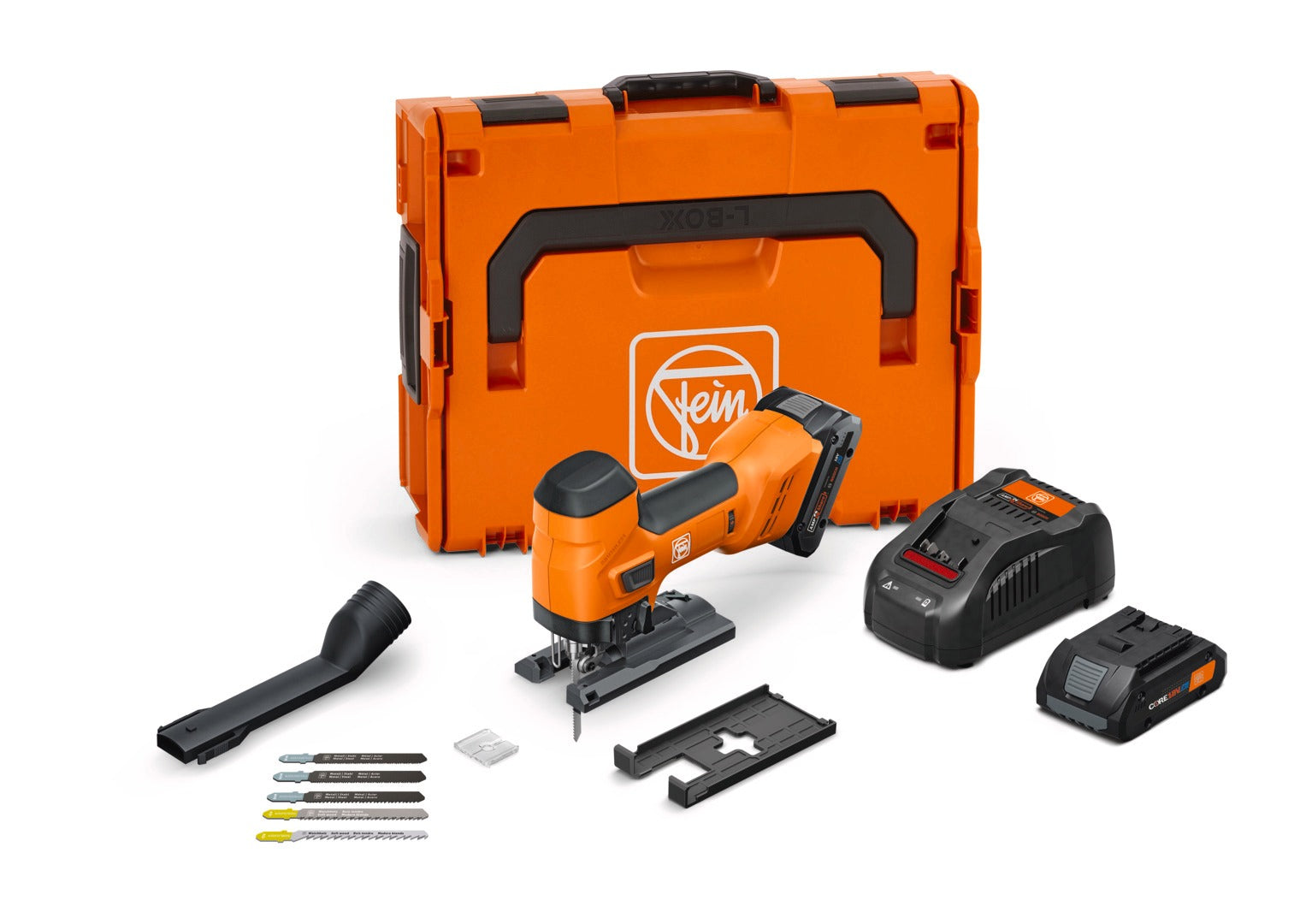 Fein Cordless Jigsaw F-IRON Jig 26 AS Set 2 x 4 Ah 71360562090