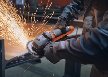 Fein 6" Compact Angle Grinder with Dead Man's Switch CG 15-150 BLP 72251160120