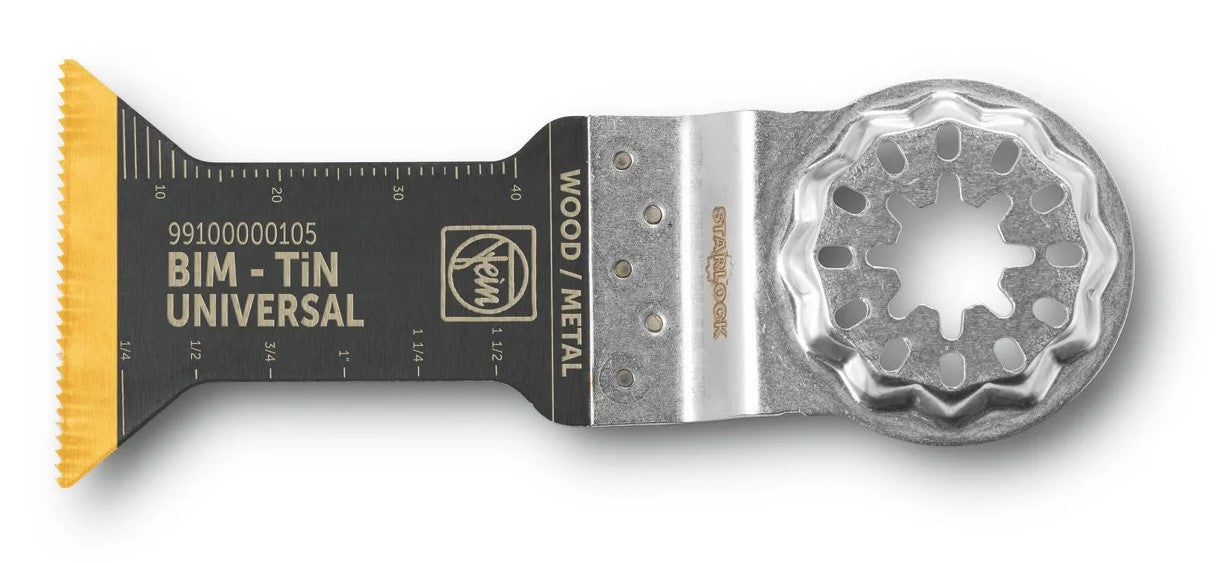 Fein 1-3/4" x 2-1/8" TITAN bimetal Starlock Universal E-Cut Multi-Material OMT Blade 99100000105
