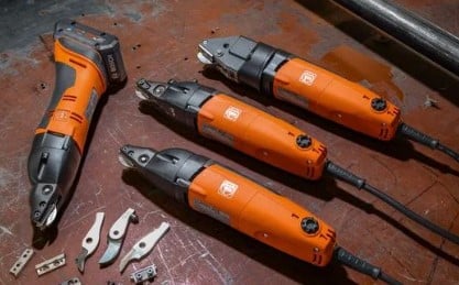 Fein Cordless Slitting Shears ABSS 18 1.6 E AS SET 71300565090