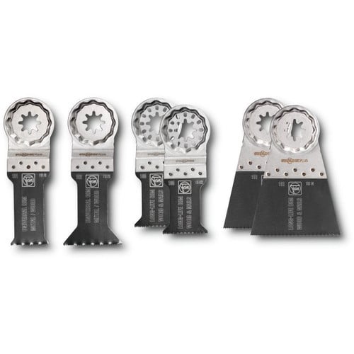 Fein Best of StarlockPlus E-Cut Wood & Metal Saw Blade Kit, 6-Pack 35222942080