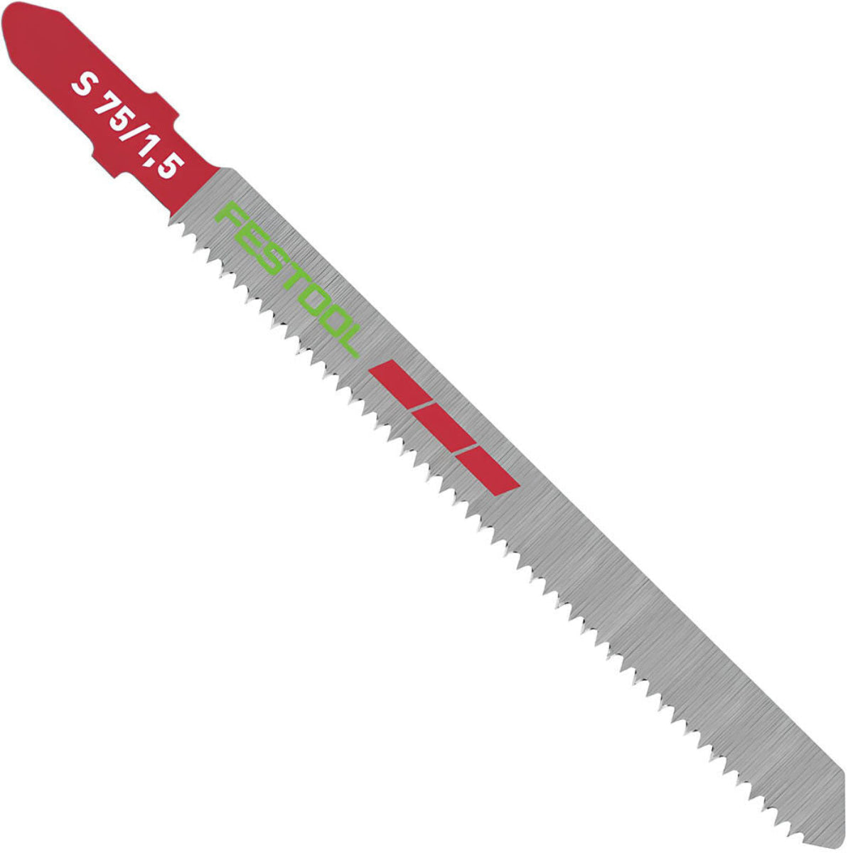 Festool Plasics Profile Cut 3 in. Jigsaw Blade S 75/1.5, 5-Pack 204268
