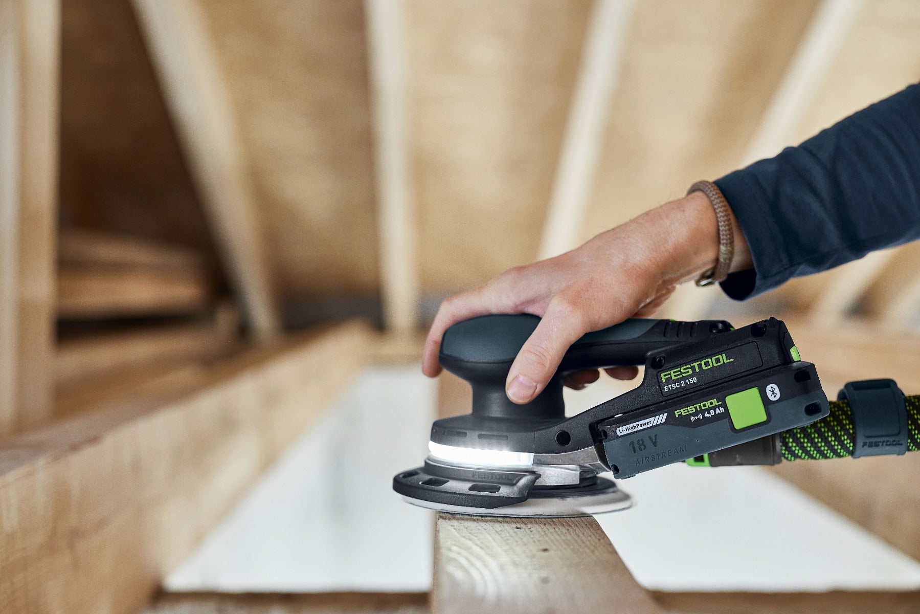 Festool 6 in. Cordless Random Orbital Sander ETSC 2 150-Basic 577725