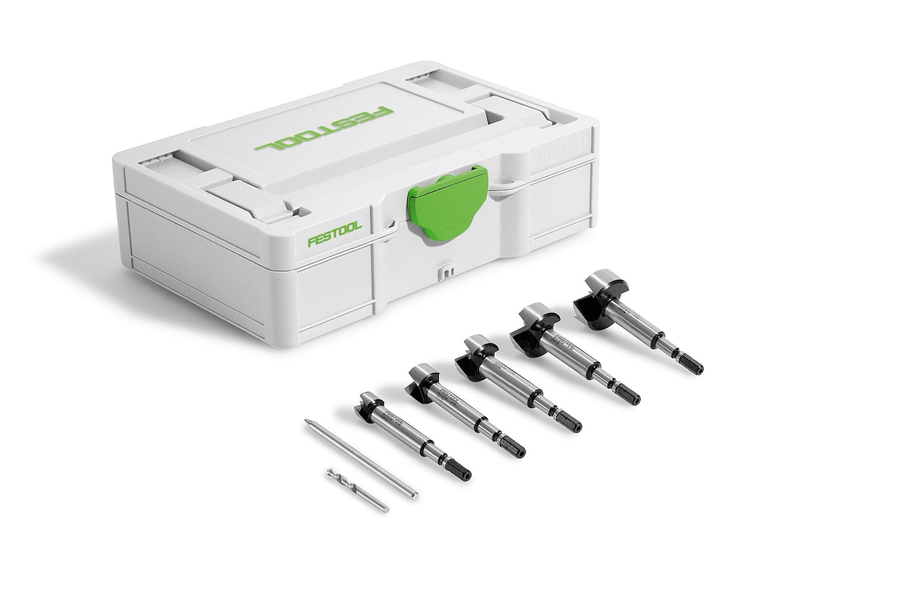 Festool 5pc. Forstner Drill Bit Set SYS3 S 76-FB CE-SORT/5 578110