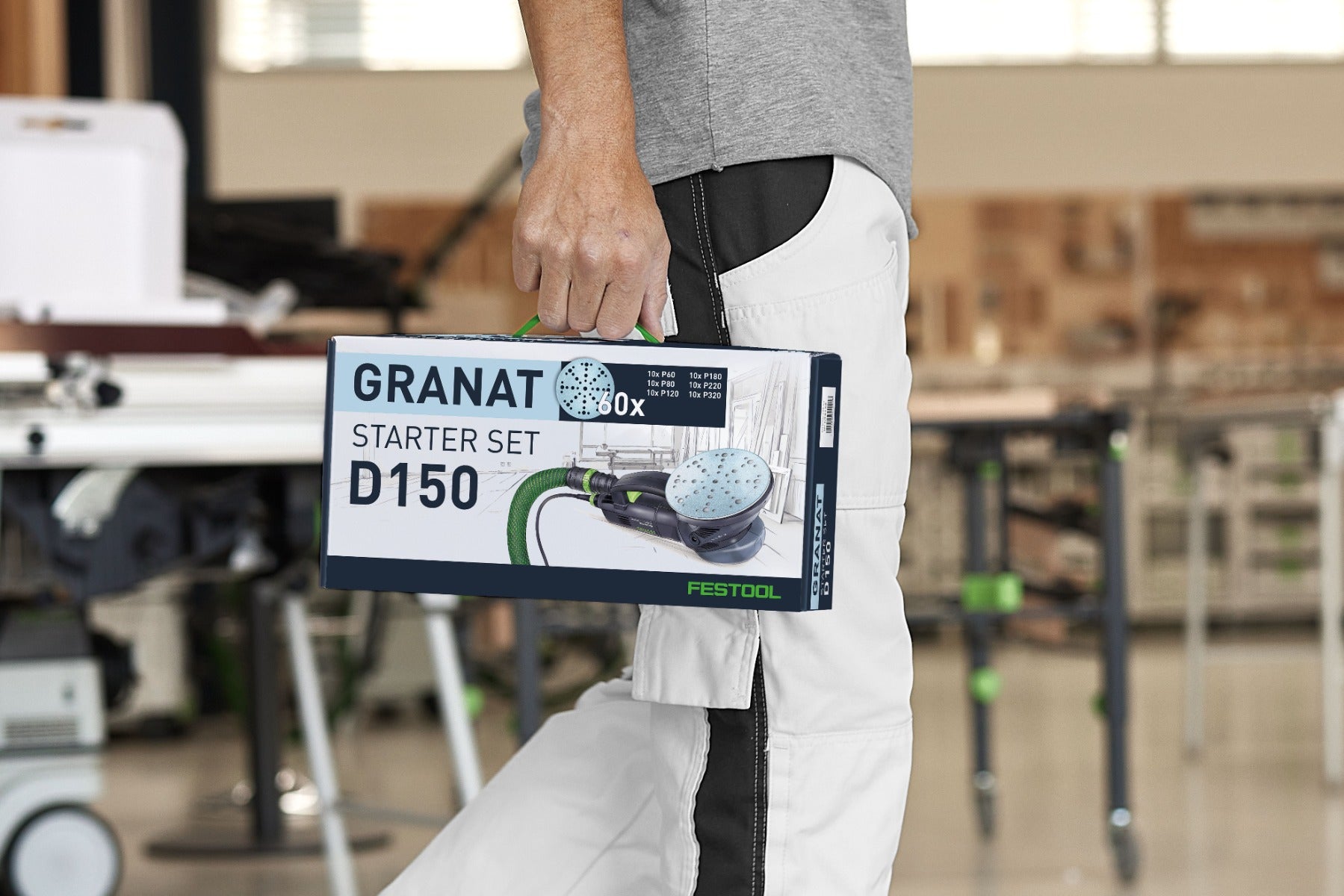 Festool D150 Granat Starter Set STF D150/48 GR-Set 578166