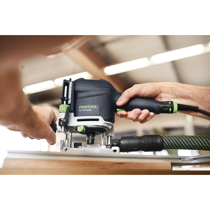 Festool Plunge Router OF 1010 w/ Accessory Kit + 32" Guide Rail REBQ-Set+FS 578308KIT