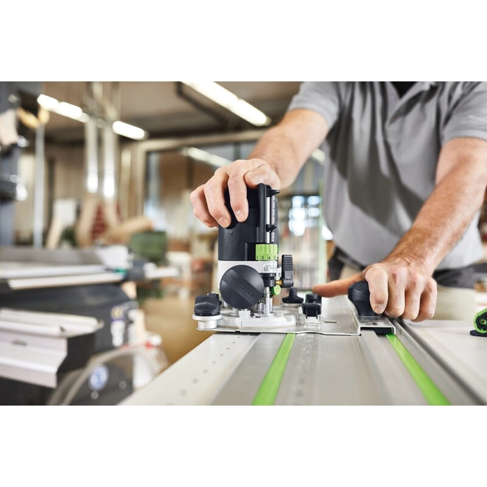 Festool Plunge Router OF 1010 w/ Accessory Kit + 32" Guide Rail REBQ-Set+FS 578308KIT