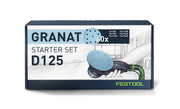 Festool 5 in. Granat Starter Set D125 GR-Set 578668