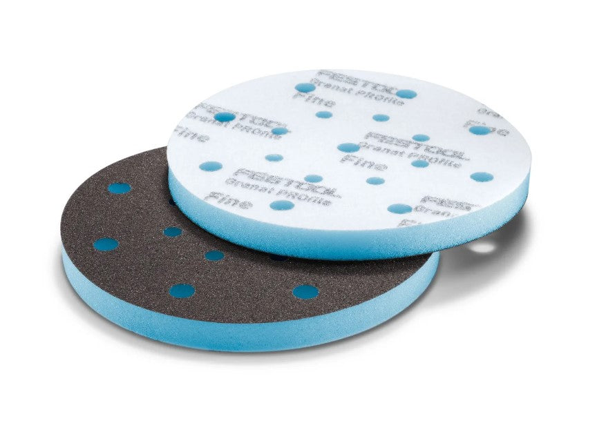 Festool Granat PROfile 6" Disc Foam Abrasive, Fine P240–P320, 10-Pack 578793