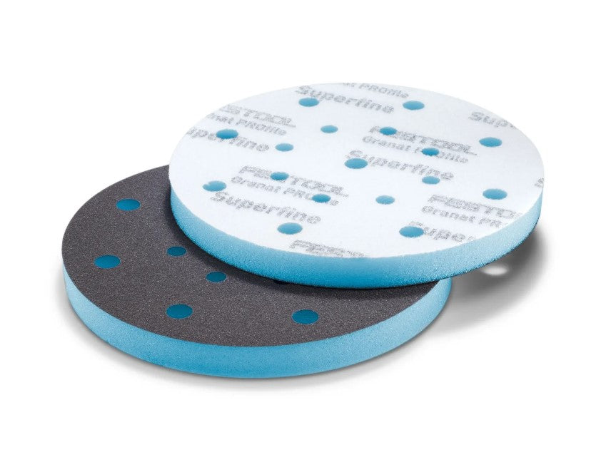 Festool Granat PROfile 6" Disc Foam Abrasive, Superfine P500–P600, 10-Pack 578794